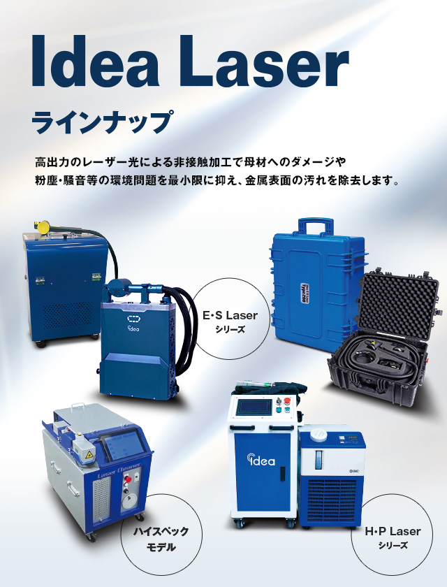 製品紹介 Idea E・S Laser type 100