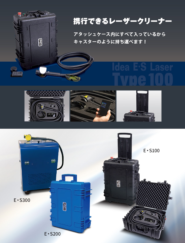 製品紹介 Idea E・S Laser type 100